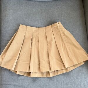 Rebecca Taylor Tan/khaki Skater Skirt